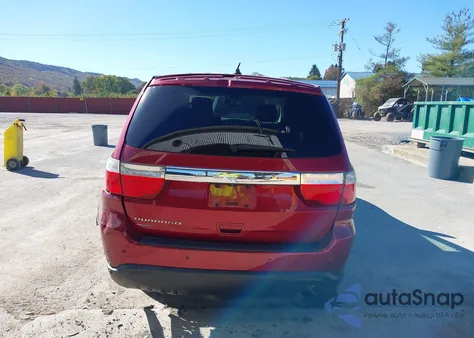 2013 Dodge Durango Sxt из США, поврежденный, VIN 1C4RDJAG4DC608637